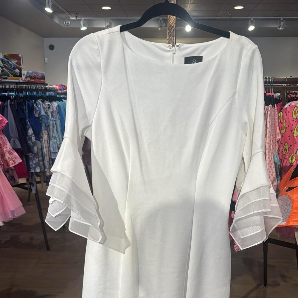 Adrianna Papell White Dress